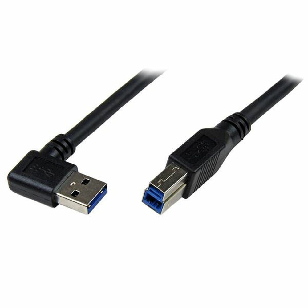 USB A zu USB-B-Kabel Startech USB3SAB1MRA Schwarz 1 m