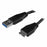 USB-Kabel auf Micro-USB Startech USB3AUB3MS           Schwarz