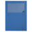 Unterordner Exacompta Forever Marineblau A4 Transparentes Fenster 100 Stücke