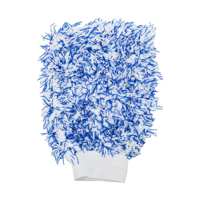 Mikrofasertuch Motul MTL111022 Blau / Weiß Baumwolle Waschbar Handschuhe verkratzen oder beschädigen die Oberflächen nicht