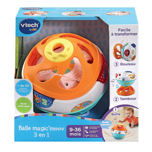 Interaktives Spielzeug für Babys Vtech Baby Magic'Moov Ball 3 in 1