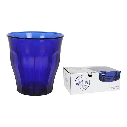 Gläserset Duralex 1027FB06/6 Blau Kristall 250 ml (6 Stück)