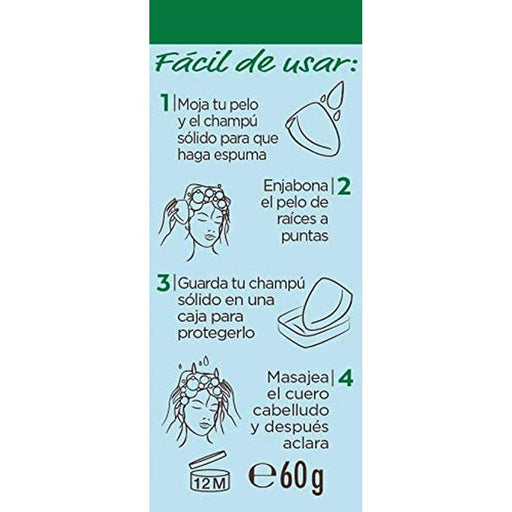 festes Shampoo Garnier Original Remedies Feuchtigkeitsspendend Coco Aloe Vera 60 g