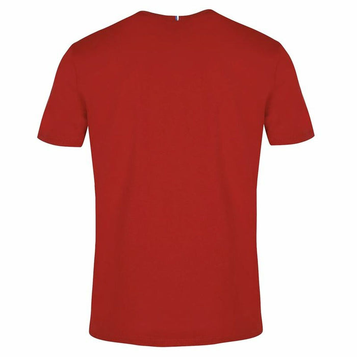 Herren Kurzarm-T-Shirt Le coq sportif Essentiels N°3 Rot