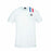 Unisex Kurzarm-T-Shirt Le coq sportif Weiß