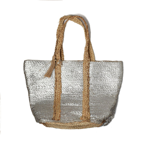 Damen Handtasche IRL 1-22-00184 Grau 46 x 30 x 30 cm