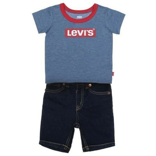 Baby-Sportset Levi's STRETCH DENIM SHORT Blau