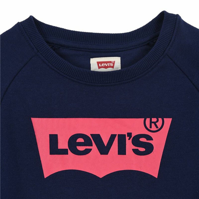 Kinder-Sweatshirt Levi's Marineblau