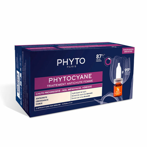 Anti-Haarausfall Ampullen Phyto Paris Phytocyane Progressive 12 x 5 ml