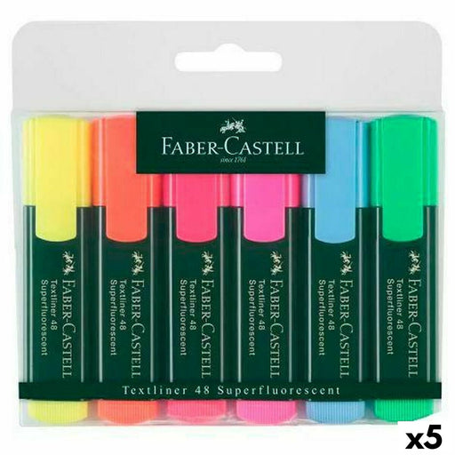 Marker-Set Faber-Castell Bunt (5 Stück)