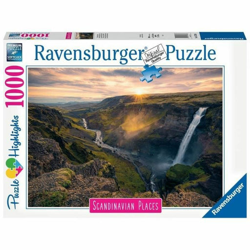 Puzzle Ravensburger Iceland: Kirkjuffellsfoss  1000 Stücke