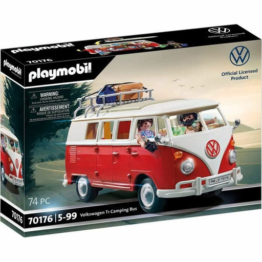 Spielset Fahrzeuge Playmobil 70176 Volkswagen T1 Bus Rot