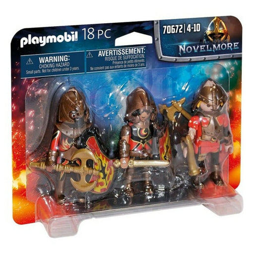 Figurensatz Novelmore Fire Knigths Playmobil 70672 (18 pcs)
