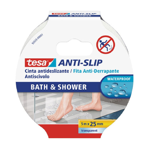 Klebeband TESA Anti-slip bath & shower 5 m Antirutsch