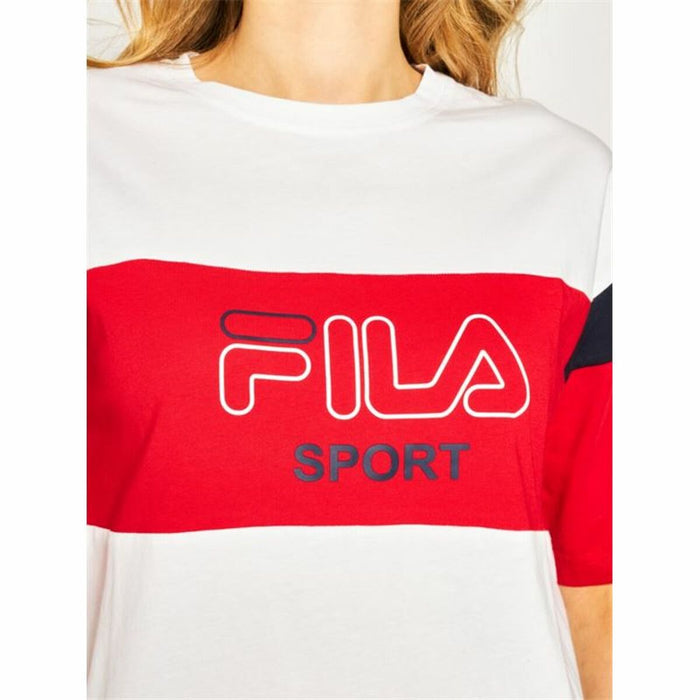 Damen Kurzarm-T-Shirt Fila Lalette Sport Weiß