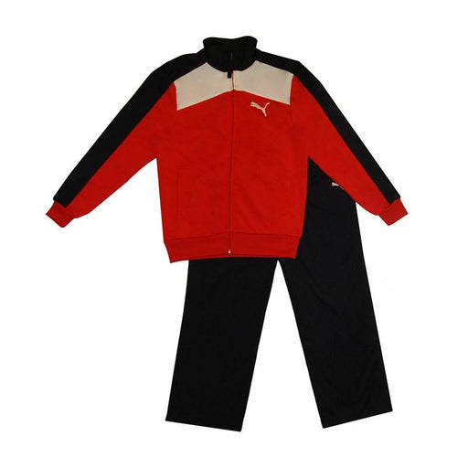 Kinder-Trainingsanzug Puma Poly Suit 2 Rot
