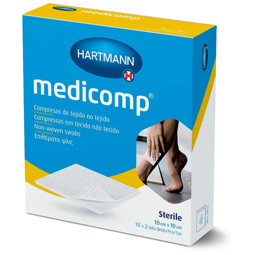 Sterilisierte Mullbinden Hartmann Medicomp 10 x 10 cm 20 Stück
