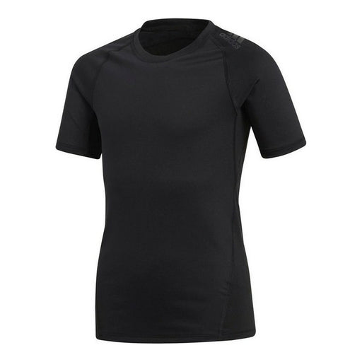 Kurzarm-T-Shirt für Kinder Adidas YB ASK SPR TEE CF7127 Schwarz