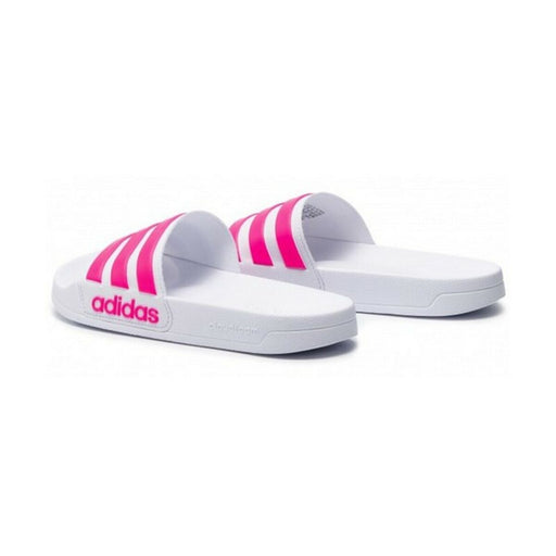 Flip Flops für Frauen Adidas Adilette Shower Weiß Rosa