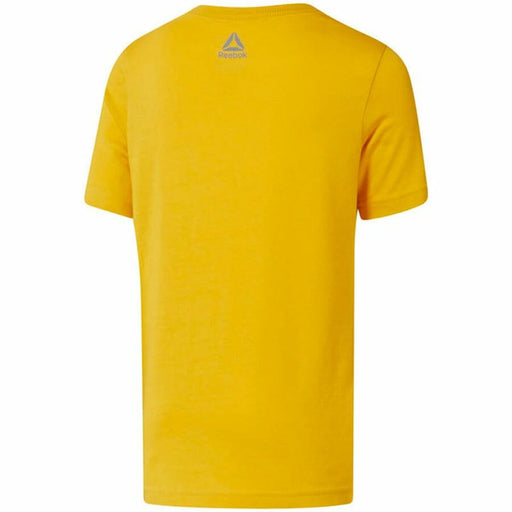 Jungen Kurzarm-T-Shirt Reebok Elemental Gelb
