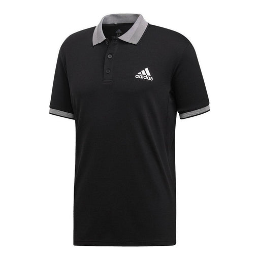 Herren Kurzarm-Poloshirt Adidas CLUB SOLID POLO DX1806 Schwarz Polyester Herren XS
