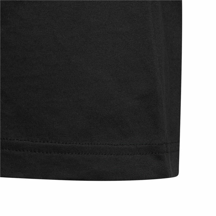 Kurzarm-T-Shirt für Kinder Adidas Brilliant Basics Schwarz