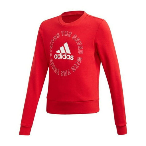 Sweatshirt ohne Kapuze für Mädchen Adidas G Bold Crew