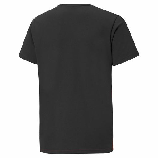 Kurzarm-T-Shirt für Kinder Puma individualRISE Rot Schwarz
