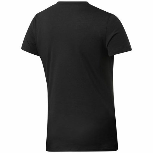 Damen Kurzarm-T-Shirt Reebok Workout Ready Supremium Schwarz