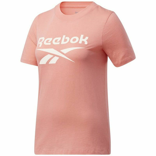 Damen Kurzarm-T-Shirt Reebok Identity Logo Rosa