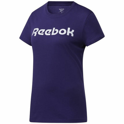 Damen Kurzarm-T-Shirt Essentials Graphic Reebok Lila