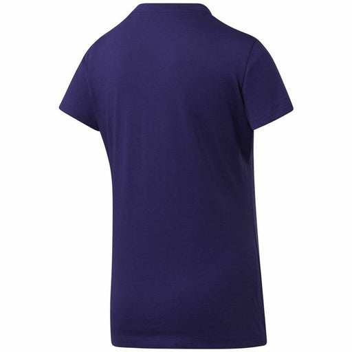 Damen Kurzarm-T-Shirt Essentials Graphic Reebok Lila