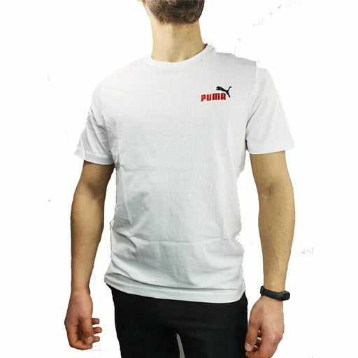 Kurzärmliges Sport T-Shirt Puma Essentials+ Embroidery M