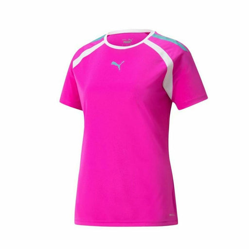 Damen Kurzarm-T-Shirt Puma Team Paddel Pink