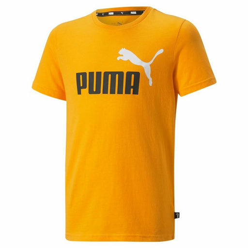 Kurzarm-T-Shirt für Kinder Puma Essentials+ Two-Tone Logo