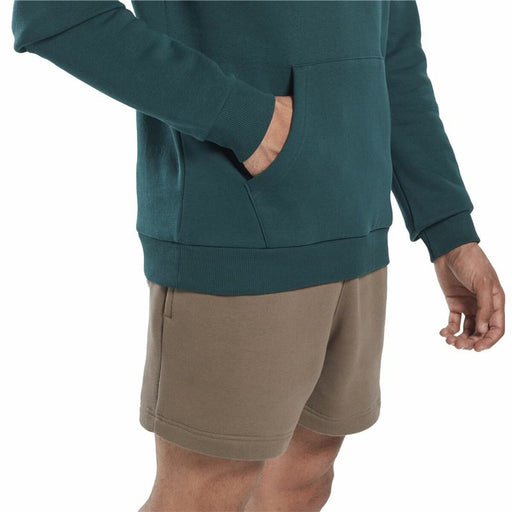 Herren Sweater mit Kapuze Reebok Identity Fleece grün