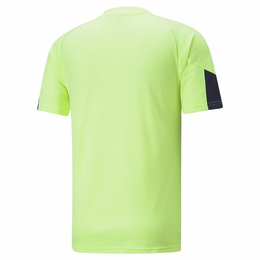 Herren Kurzarm-T-Shirt Puma Individual Final Zitronengrün Herren