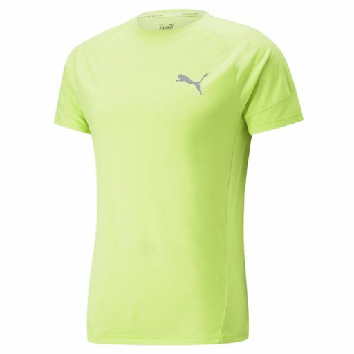 Herren Kurzarm-T-Shirt Puma Evostripe grün