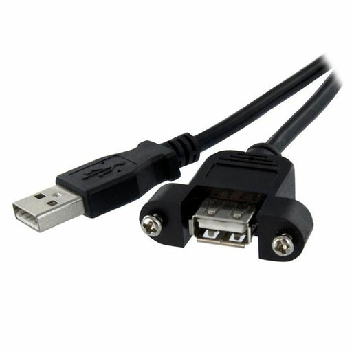 Kabel Micro USB Startech USBPNLAFAM3          90 cm Schwarz