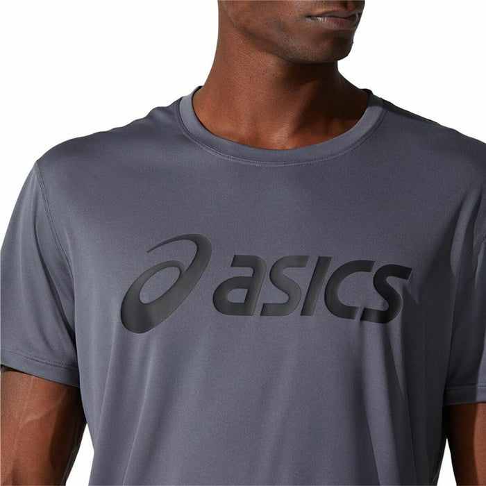 Herren Kurzarm-T-Shirt Asics Core Dunkelgrau