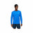 Herren Langarm-T-Shirt Asics Core SS Top Blau