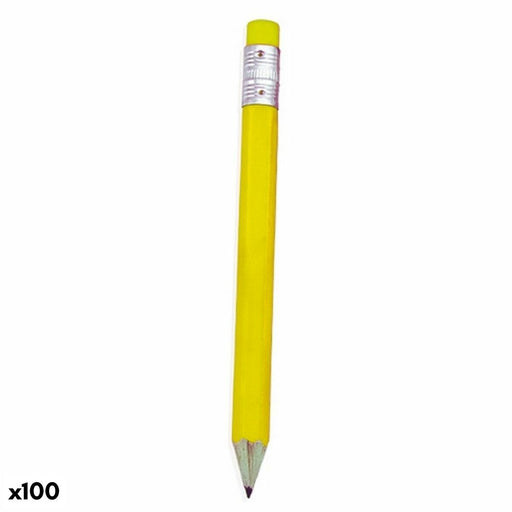 Bleistift mit Radiergummi Water Bullet Cannon 143850 Holz (100 Stück)