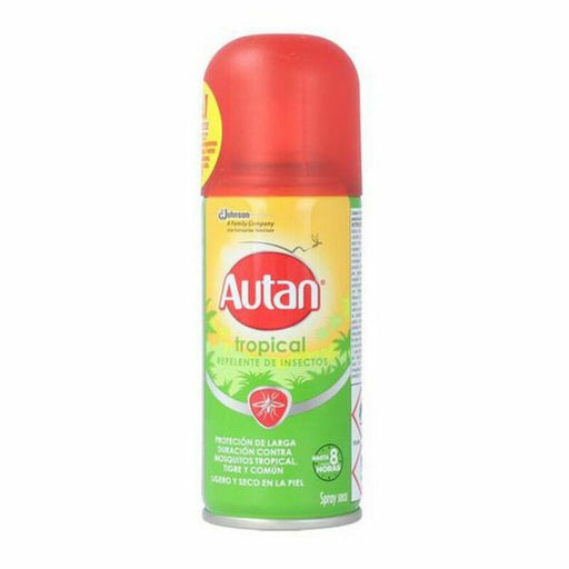 Gewöhnliches und Tiger-Mückenschutzmittel Autan Tropical 100 ml 8 Stunden Spray