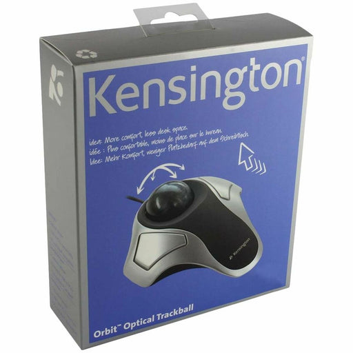 Optische Maus Trackball Kensington K64327EU Silberfarben