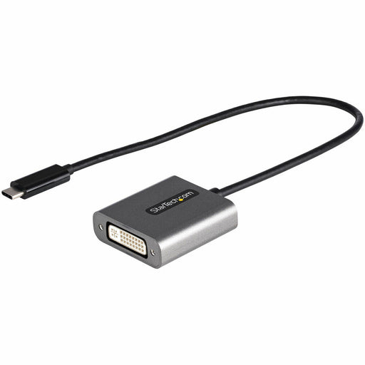 USB-C-zu-DVI-Adapter Startech CDP2DVIEC Schwarz Silberfarben Schwarz/Silberfarben