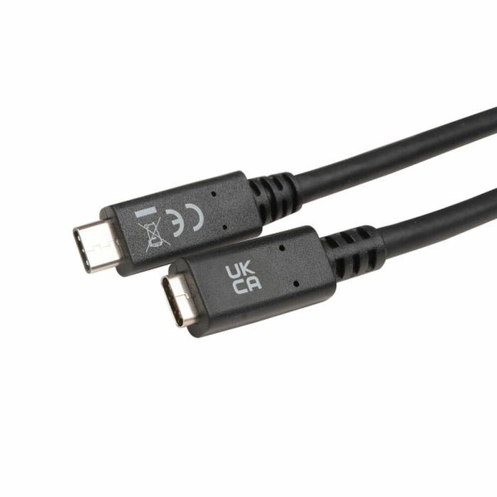 Kabel USB C V7 V7UC3EXT-2M          Schwarz