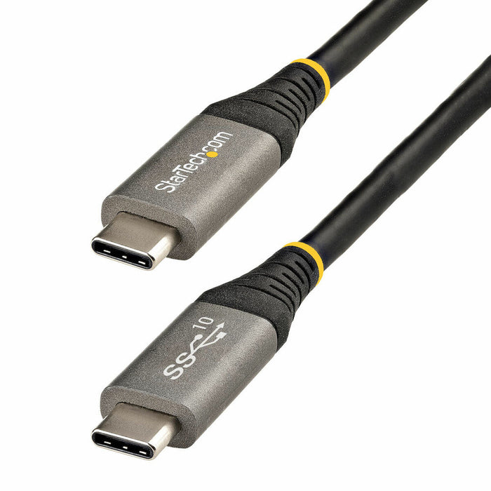 Kabel USB C Startech USB31CCV1M           Schwarz/Grau 1 m