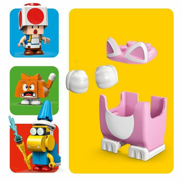 Konstruktionsspiel Lego 71407 Super Mario The Frozen Tower and Peach Cat Costume