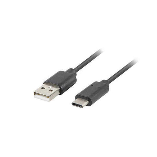 USB 2.0 A zu USB-C-Kabel Lanberg Schwarz