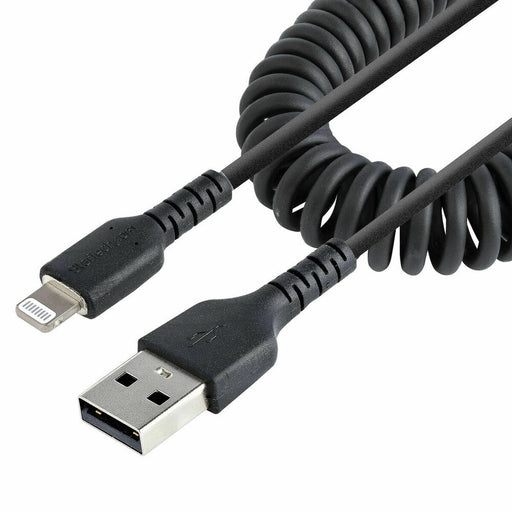 USB auf Lightning Verbindungskabel Startech RUSB2ALT1MBC Schwarz 1 m